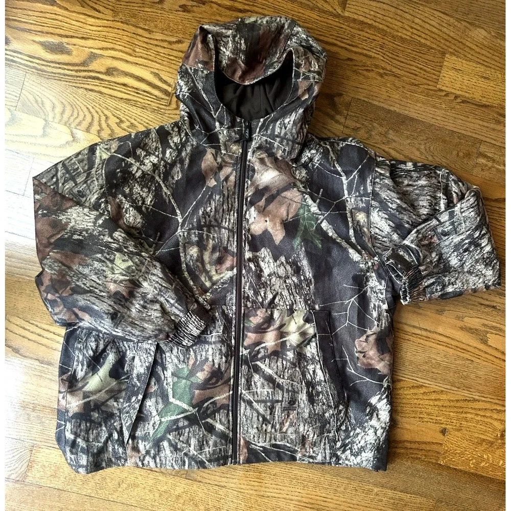 Cabela's Mossy Oak Dry-Plus Camo Breakup Jacket Gorpcore Size 2X